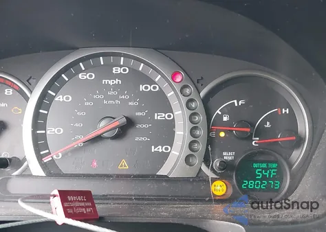 2005 Honda Pilot Ex-L из США, поврежденный, VIN 5FNYF18585B063315